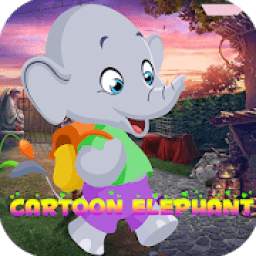 Best Escape Games -17 Cartoon Elephant Rescue Game 1.0.0