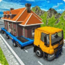 House Mover: Old House Transporter Truck