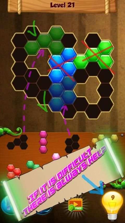 World Hexa Block screenshot 1