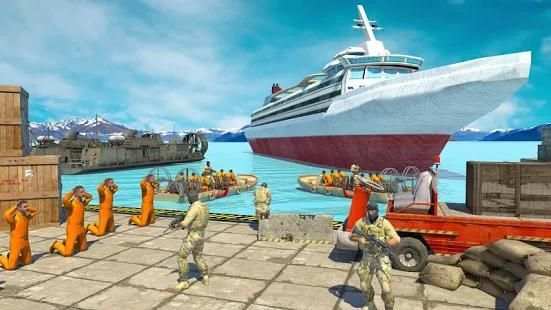 Ship Games: Police Transport Simulator screenshot 12
