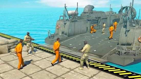Ship Games: Police Transport Simulator screenshot 2