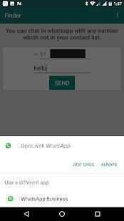 Finder - Find Any Number In Whatsapp Directly screenshot 5