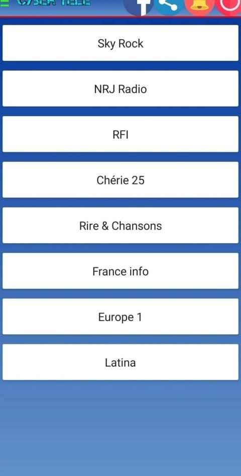Cyber télé screenshot 2