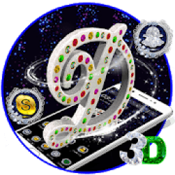 ikon D Alphabet Letter Love 3D Theme **
