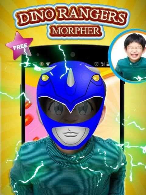 Dino Rangers Face Morpher screenshot 3