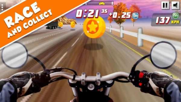 Highway Rider Extreme - 3D Motorbike Racing Game स्क्रीनशॉट 8