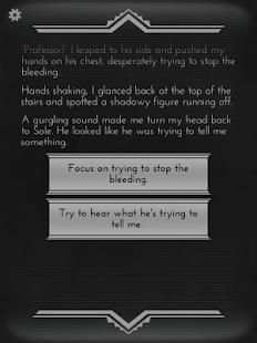 Choices That Matter - text based game screenshot 1