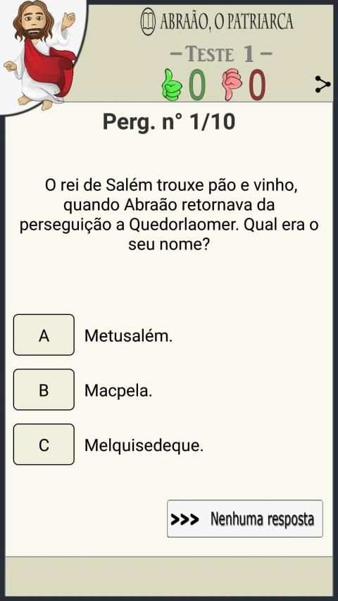 O jogo de perguntas bíblia screenshot 5