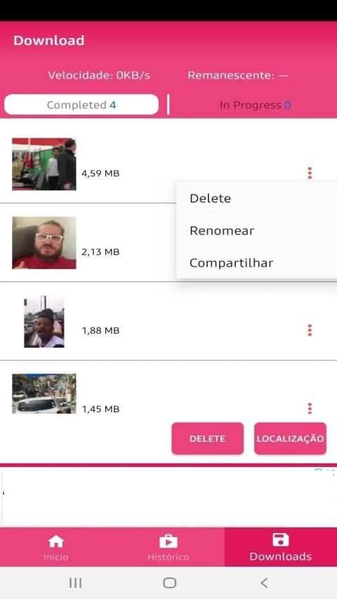 V Download screenshot 1