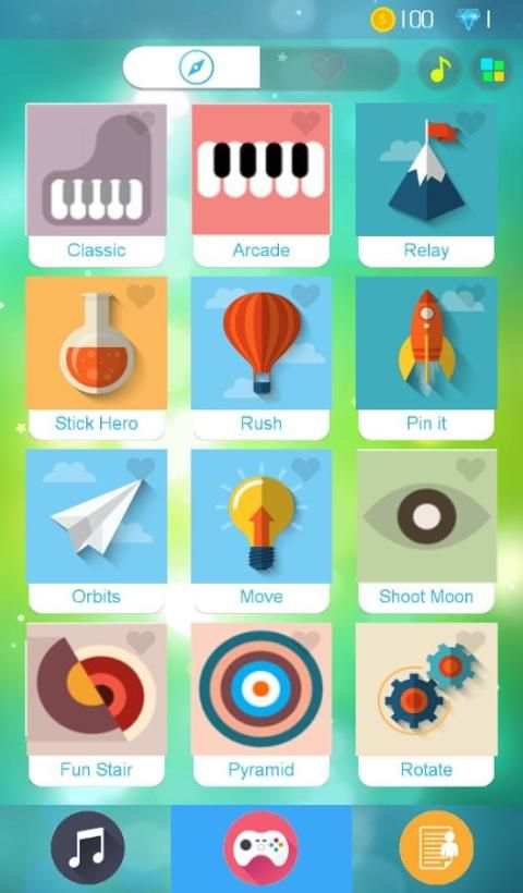Piano Magic Tiles Challenges 2 screenshot 1