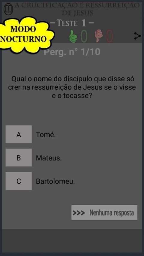 O jogo de perguntas bíblia screenshot 2