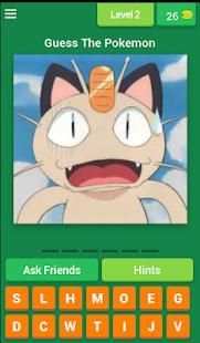 Guess The Pokemon 2018 screenshot 3
