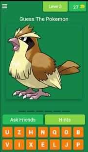 Guess The Pokemon 2018 screenshot 2