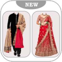 Wedding Couple Dual Photo Suit on 9Apps