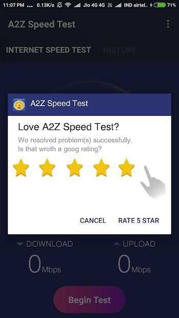 A2Z Speed Test स्क्रीनशॉट 2