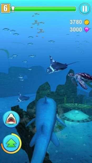 Shark Simulator स्क्रीनशॉट 4