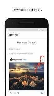 Repost app for Instagram screenshot 3