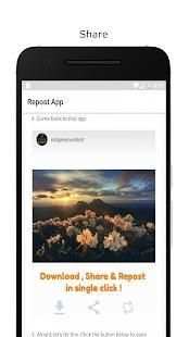 Repost app for Instagram screenshot 1