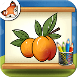 ikon How to Draw Fruits Step by Step Drawing App