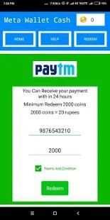 Meta Wallet Cash - Earn Paytm Cash screenshot 1