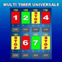 multi timer 8 timer per tappeto elastico giostre