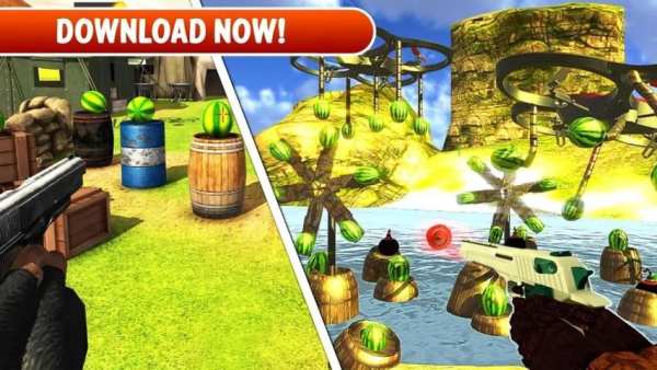 Watermelon Shooting - Target Shooting King screenshot 1
