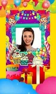 Birthday Photo Frame screenshot 1