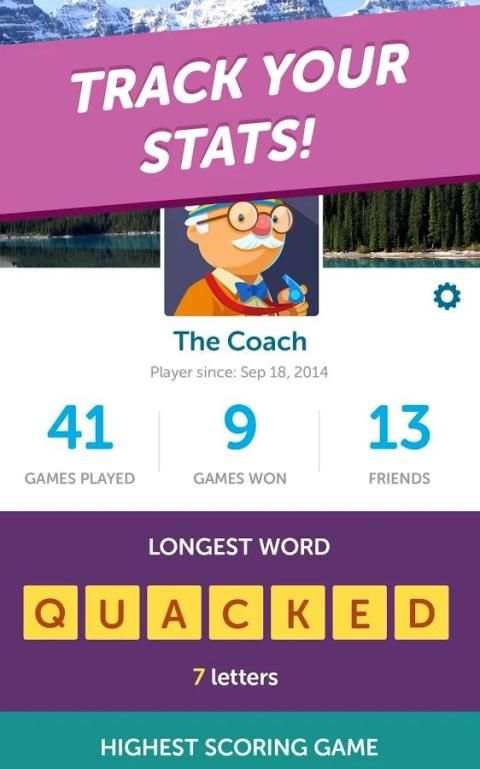 Word Streak-Words With Friends screenshot 1