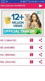 YouTube Thumbnail Download App screenshot 1