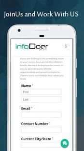 InfoDoer - Software | Web | Mobile APP Solutions स्क्रीनशॉट 1