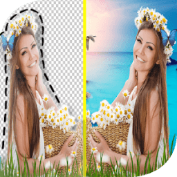 ikon Auto Cut Paste Photo: Background Removal