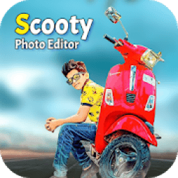 Scooty Photo Editor - Scooter Photo Frame आइकन