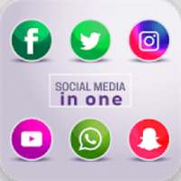 social networks & social media (one app)