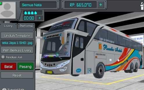 Livery BUSSID Indonesia Simulator Bus screenshot 4