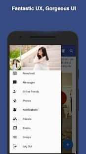 Lite untuk Messenger - Kunci Keamanan screenshot 5