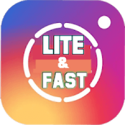 Lite &amp; Fast for Instagram -: Lite social media app icon