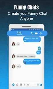 Funny chats - fake messenger screenshot 1