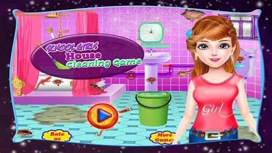 Sekolah perempuan rumah pembersihan pertandingan screenshot 5