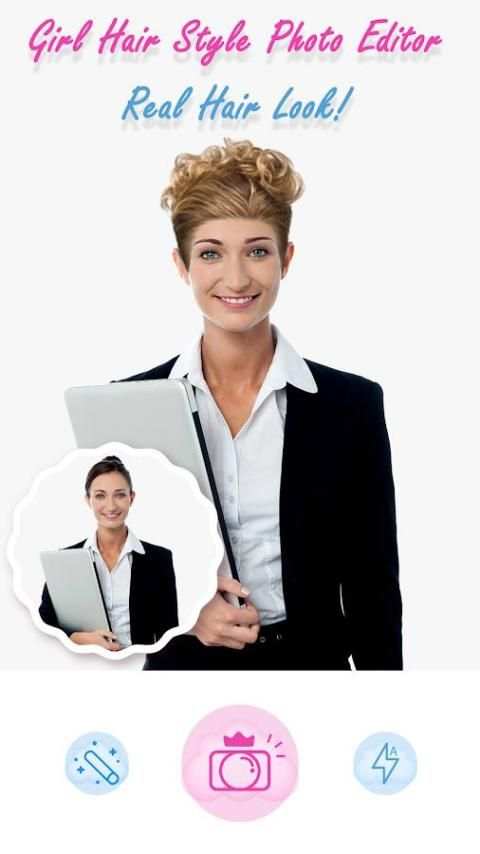 Women Hair Style Photo Editor 2018 screenshot 2