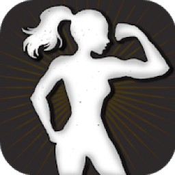 Female Workout Fitness Trainer आइकन