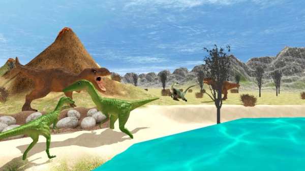 Hungry Trex : Dinosaur Games स्क्रीनशॉट 2