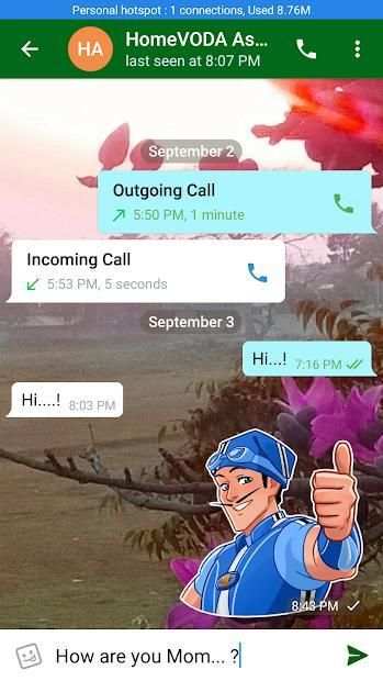 HD Call Messenger screenshot 3