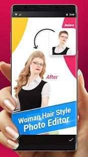 Women Hair Style Photo Editor Makeup Pro screenshot 8