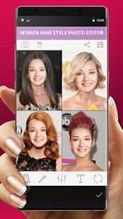 Women Hair Style Photo Editor Makeup Pro screenshot 3
