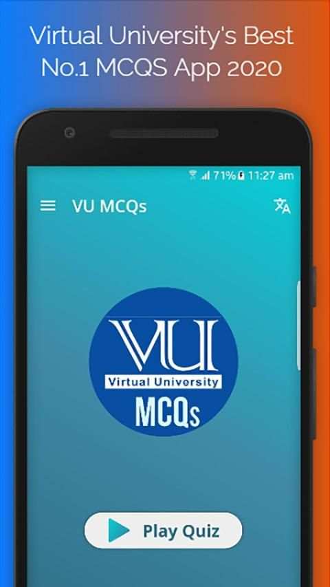 VU MCQs स्क्रीनशॉट 6