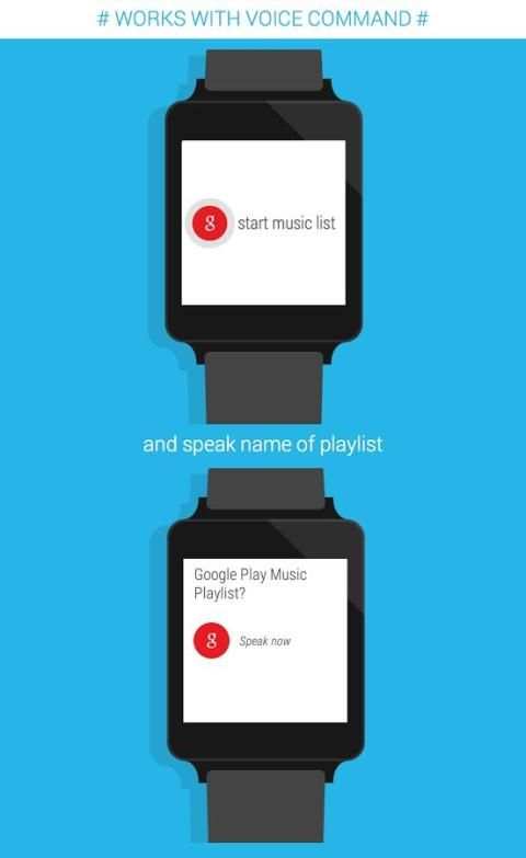 Music Playlists for Wear screenshot 3