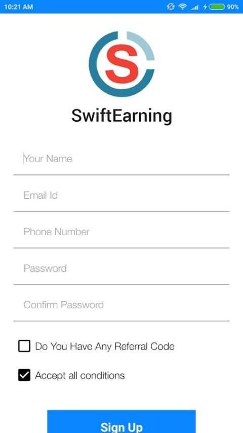 Swift Earning screenshot 2