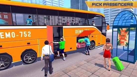 Highway Coach Bus Driving: City Bus 2018 screenshot 6