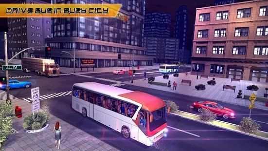 Highway Coach Bus Driving: City Bus 2018 screenshot 3