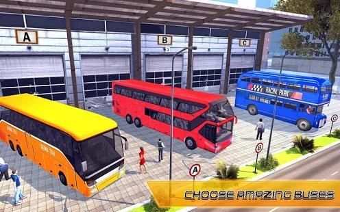 Highway Coach Bus Driving: City Bus 2018 screenshot 7